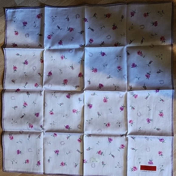 Charles Jourdan Paris Handkerchief - Picture 5 of 7